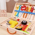 Kids Toy Tool Set - 24 Piece Pretend Workshop